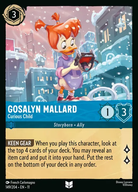 Gosalyn Mallard — Curious Child