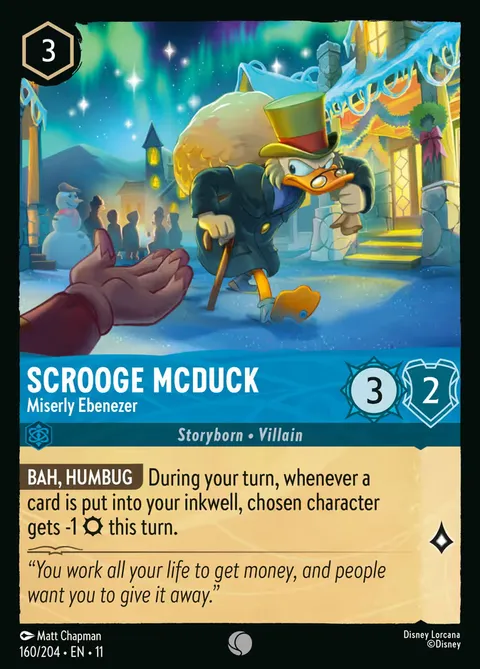 Scrooge McDuck — Miserly Ebenezer