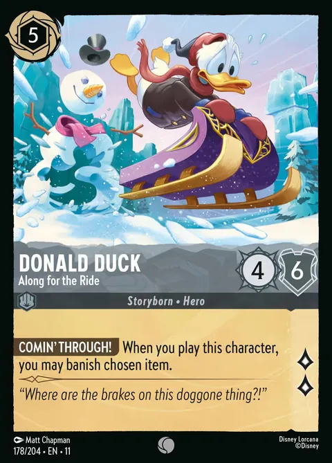 Donald Duck — Along for the Ride