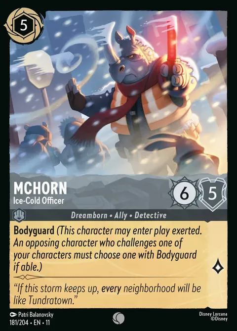 McHorn — Ice-Cold Officer