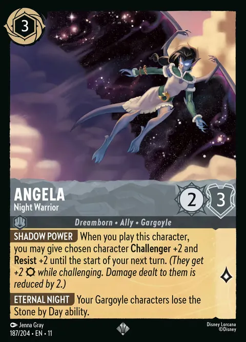 Angela — Night Warrior
