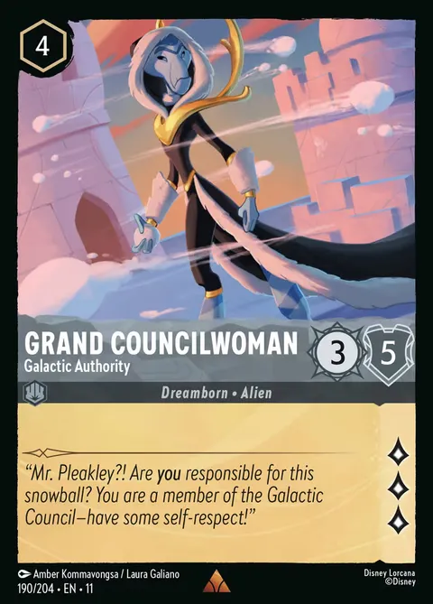 Grand Councilwoman — Galactic Authority