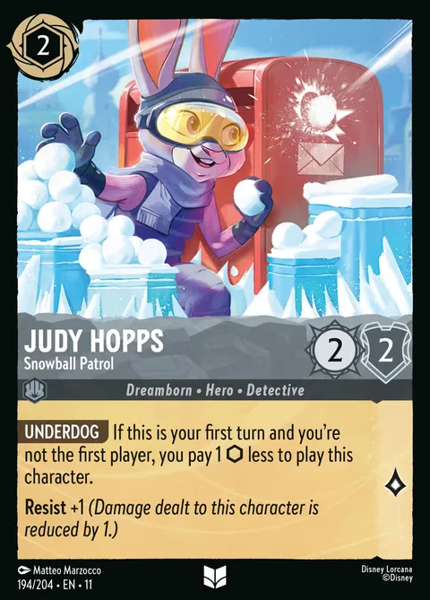 Judy Hopps — Snowball Patrol