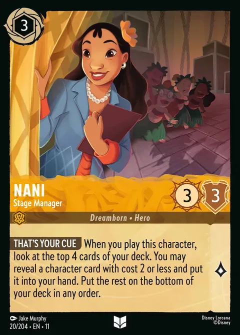 Nani — Stage Manager