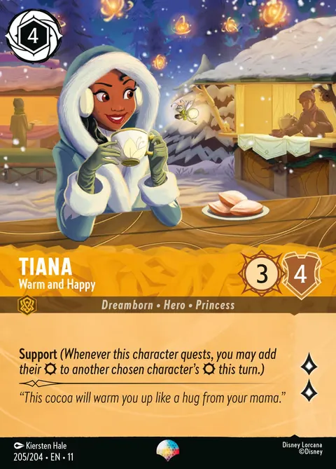 Tiana — Warm and Happy