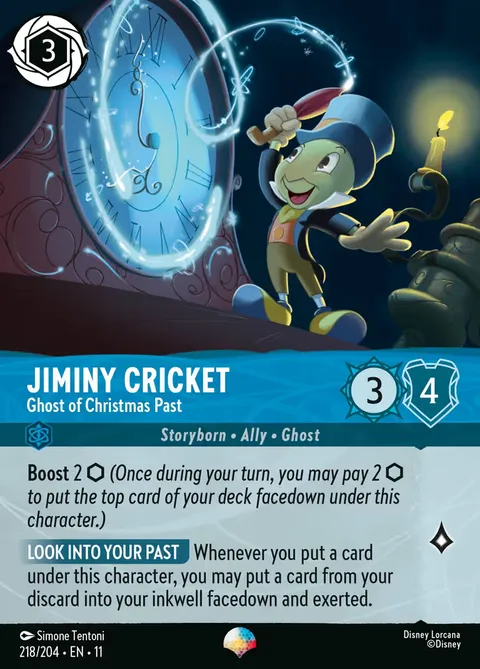 Jiminy Cricket — Ghost of Christmas Past