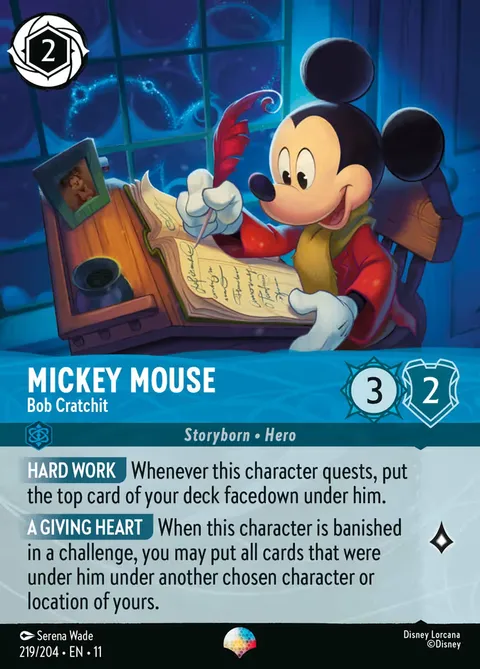 Mickey Mouse — Bob Cratchit