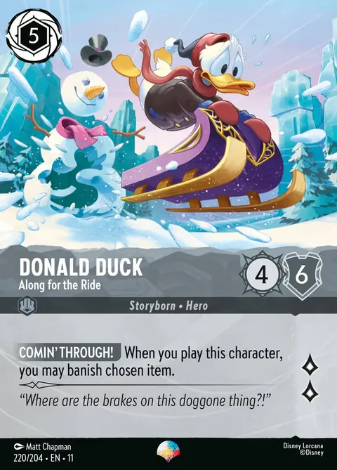 Donald Duck — Along for the Ride