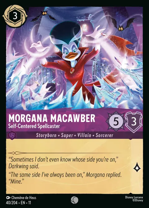 Morgana Macawber — Self-Centered Spellcaster