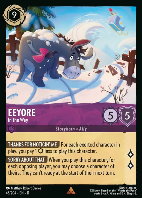 Eeyore — In the Way