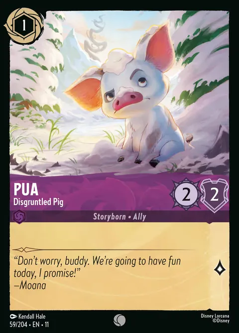 Pua — Disgruntled Pig
