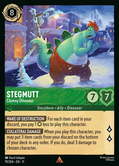 Stegmutt — Clumsy Dinosaur