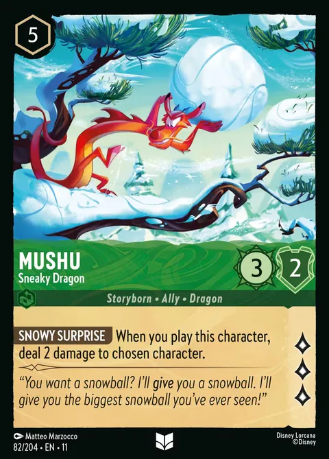 Mushu — Sneaky Dragon