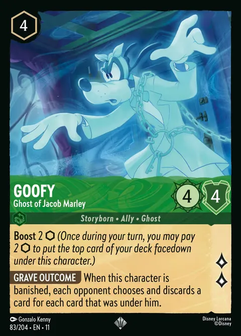 Goofy — Ghost of Jacob Marley