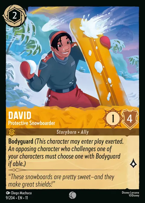 David — Protective Snowboarder