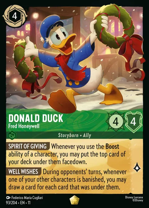Donald Duck — Fred Honeywell