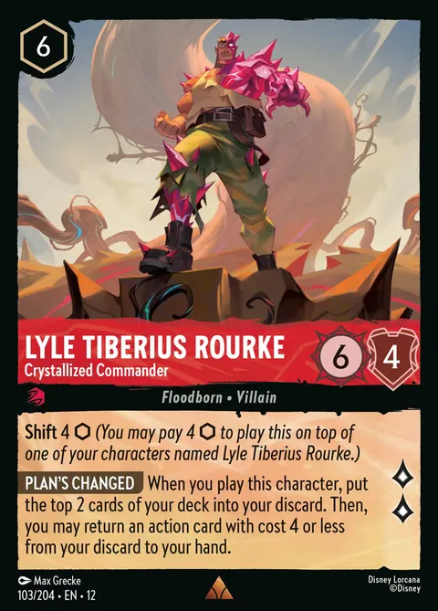 Lyle Tiberius Rourke — Crystallized Commander