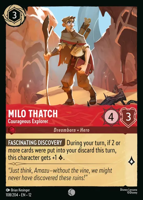Milo Thatch — Courageous Explorer