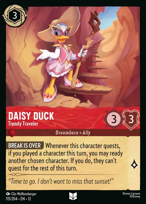 Daisy Duck — Trendy Traveler