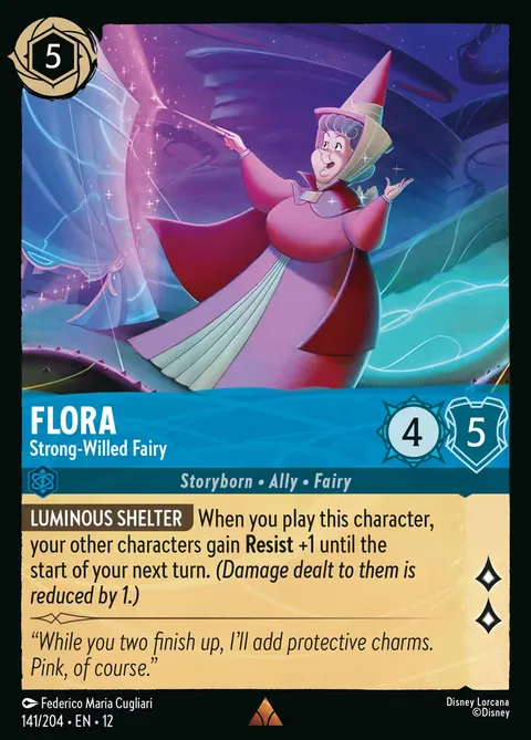 Flora — Strong-Willed Fairy
