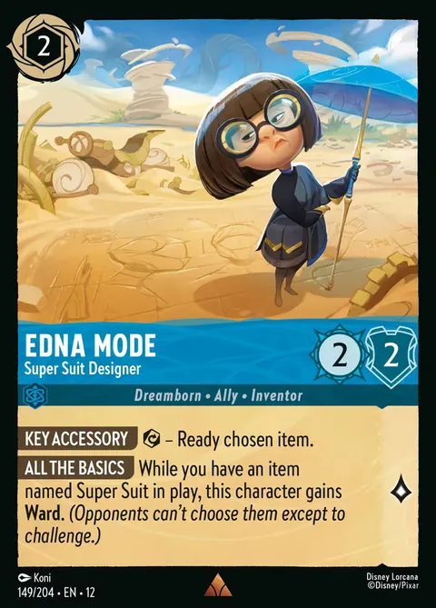 Edna Mode — Super Suit Designer