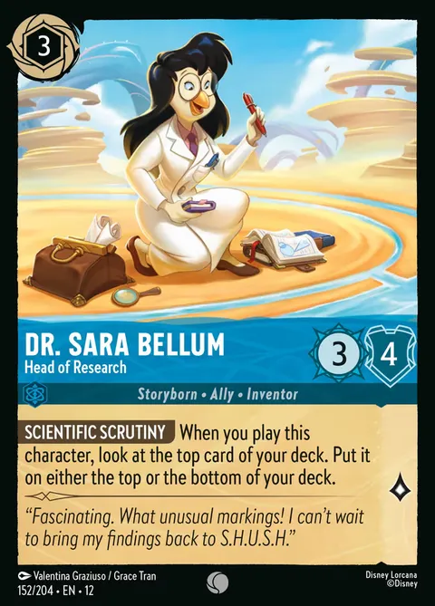 Dr. Sara Bellum — Head of Research