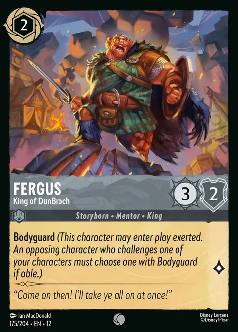 Fergus — King of DunBroch
