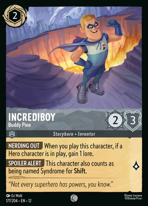 Incrediboy — Buddy Pine