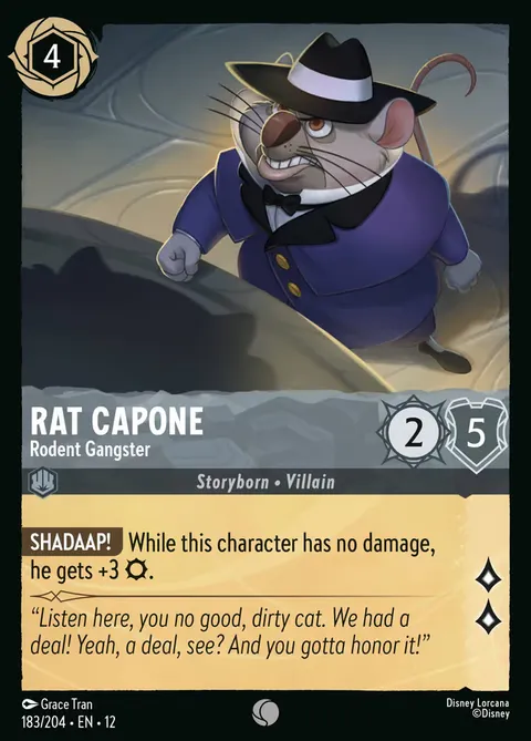 Rat Capone — Rodent Gangster