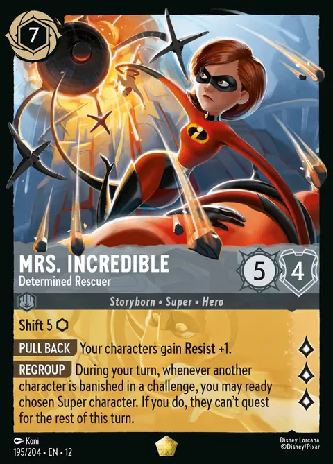 Mrs. Incredible — Determined Rescuer