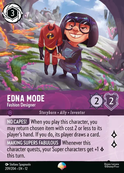 Edna Mode — Fashion Designer