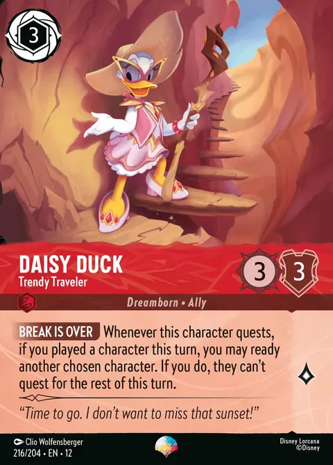 Daisy Duck — Trendy Traveler