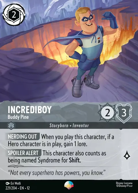 Incrediboy — Buddy Pine
