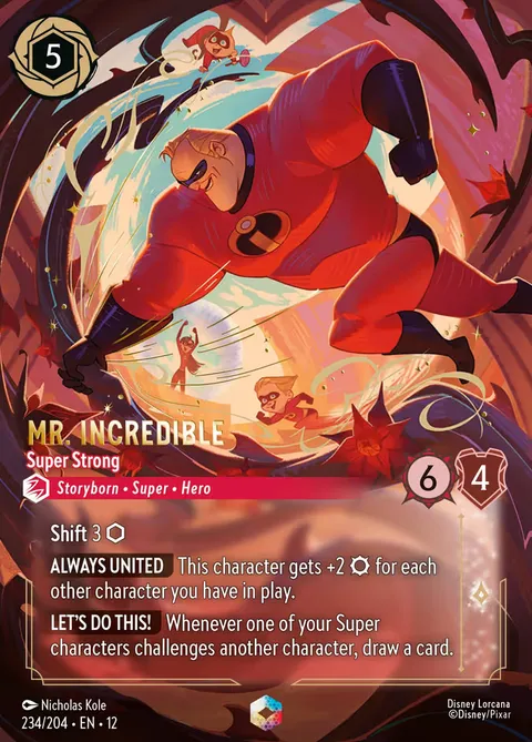 Mr. Incredible — Super Strong