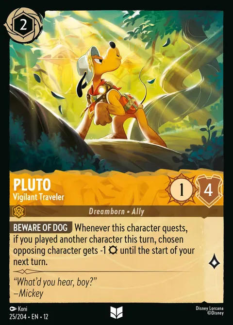 Pluto — Vigilant Traveler