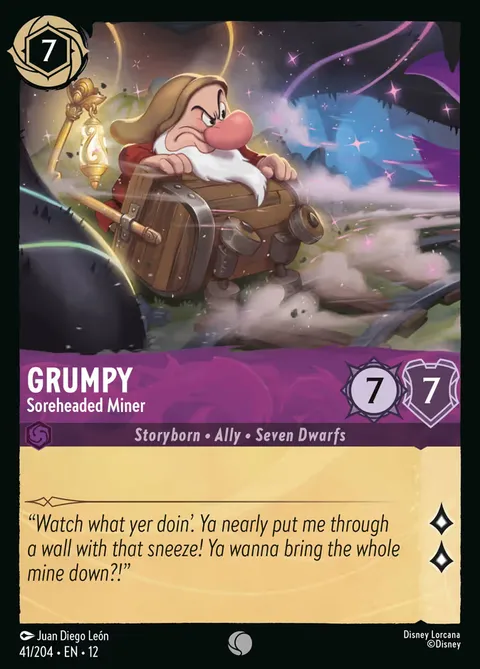 Grumpy — Soreheaded Miner