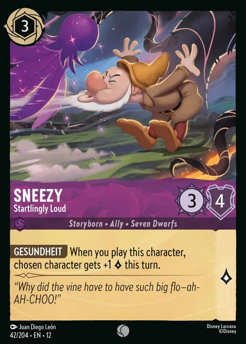 Sneezy — Startlingly Loud