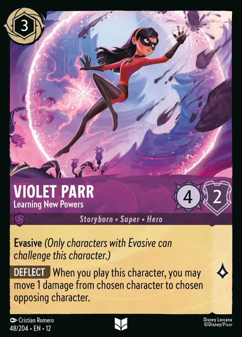 Violet Parr — Learning New Powers