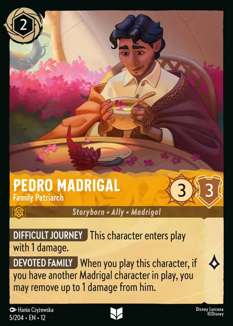 Pedro Madrigal — Family Patriarch