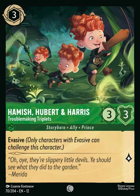 Hamish, Hubert & Harris — Troublemaking Triplets
