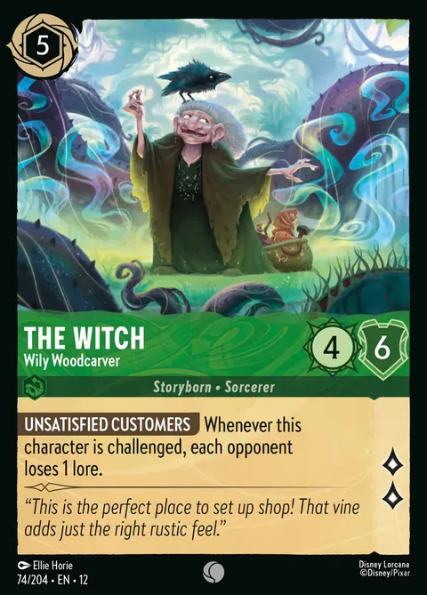 The Witch — Wily Woodcarver