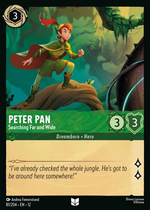 Peter Pan — Searching Far and Wide