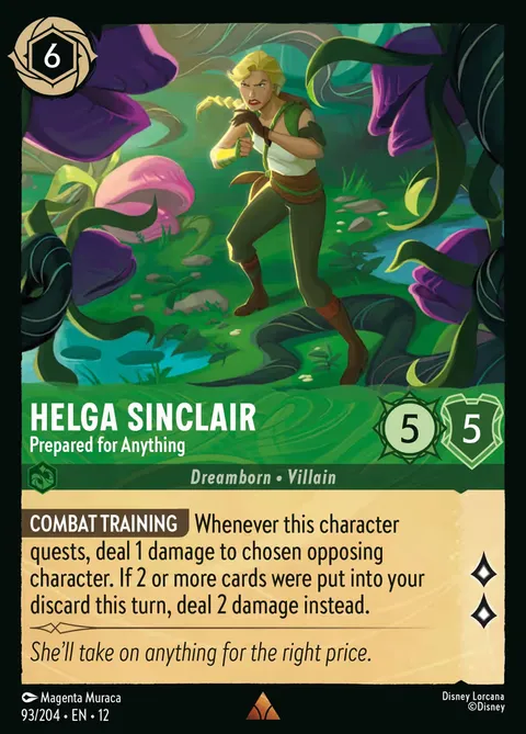 Helga Sinclair — Prepared for Anything