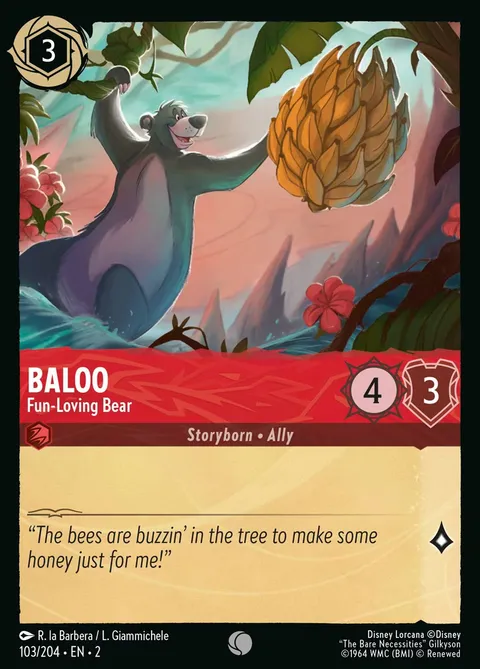 Baloo — Fun-Loving Bear