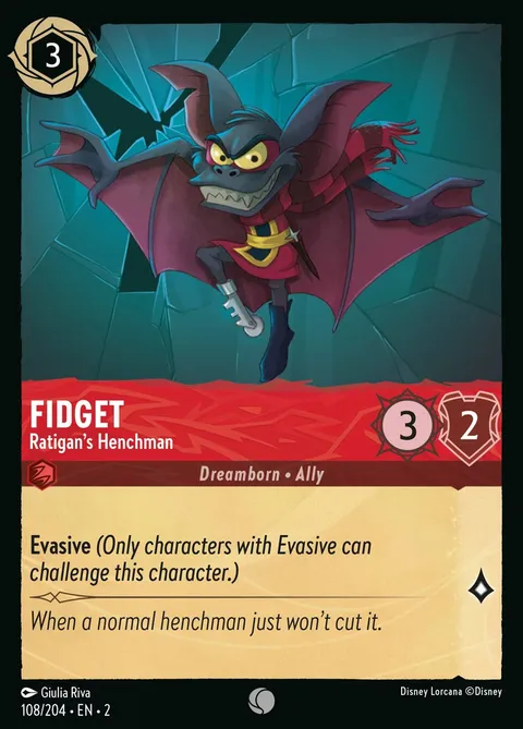 Fidget — Ratigan's Henchman