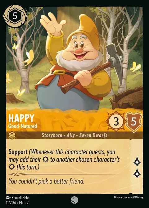 Happy — Good-Natured