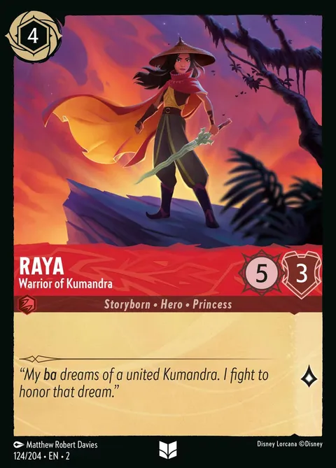 Raya — Warrior of Kumandra