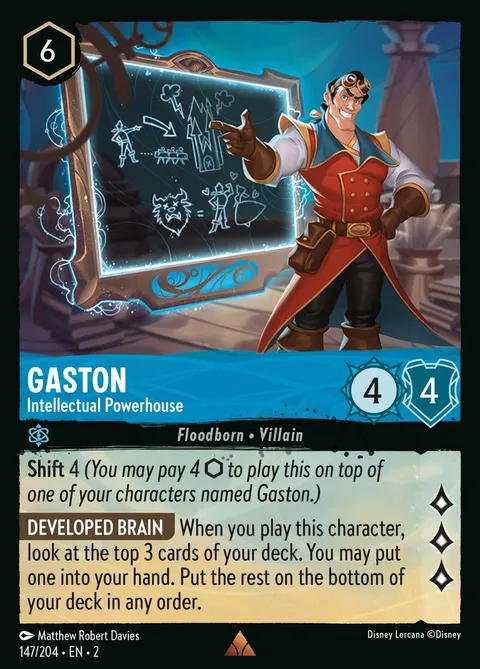 Gaston — Intellectual Powerhouse