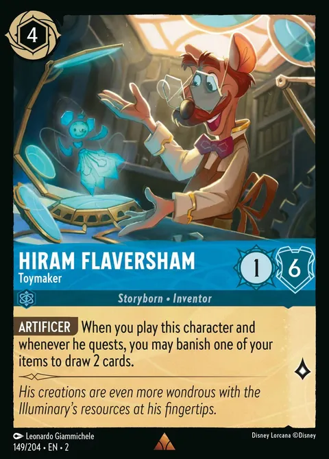 Hiram Flaversham — Toymaker