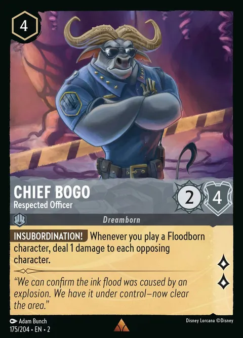 Chief Bogo — Respected Officer